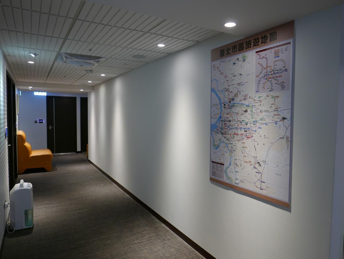泊居旅店二館 Oursinn Hotel 2 Taipei Dış mekan fotoğraf